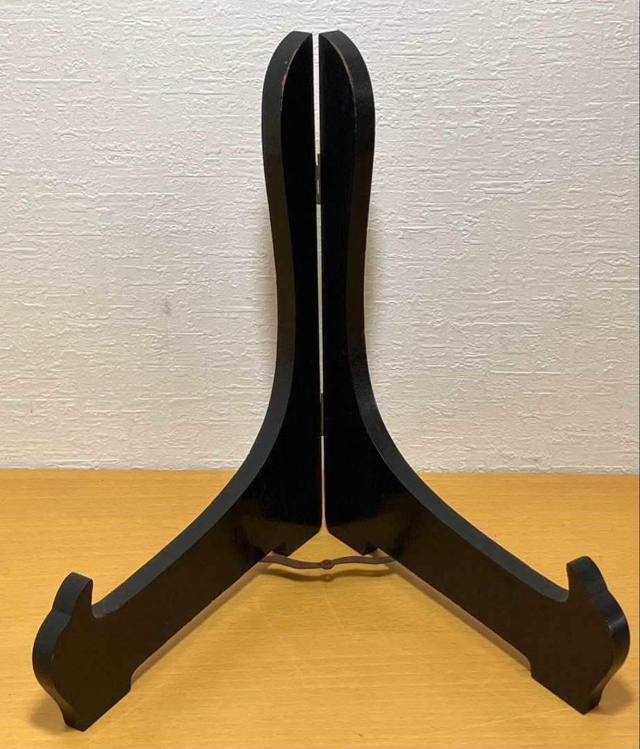 有田焼飾り皿 深川製 陶器 焼物 中皿 スタンド付き